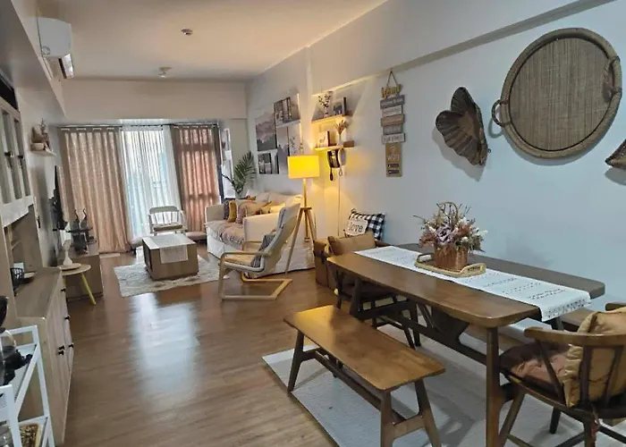 Apartamento Cozy Urban Retreat In Alveo High Park At Vertis With Min 2n3d Manila