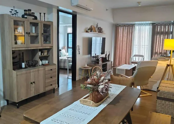Apartamento Cozy Urban Retreat In Alveo High Park At Vertis With Min 2n3d Manila